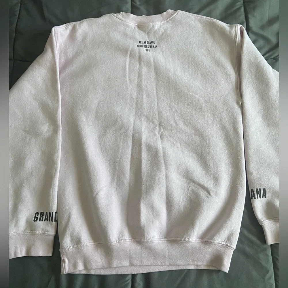 Ariana Grande Pink Graphic Sweater - Picture 8 of 11